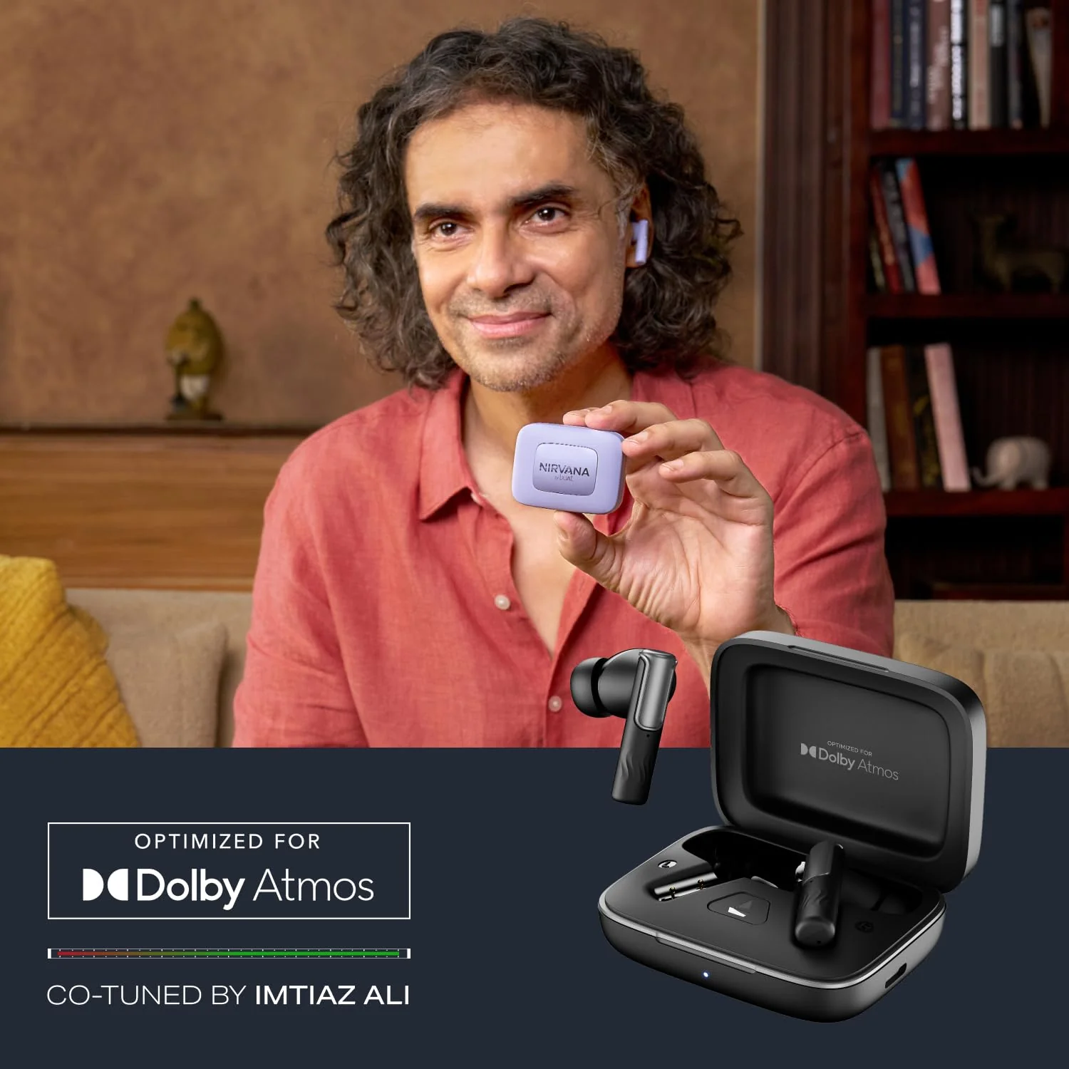 boAt Nirvana Ivy Pro | Wireless Earbuds with Dolby Head Tracking, 50H Playback, 52dB ANC & Adaptive EQ by Mimi - Image 5