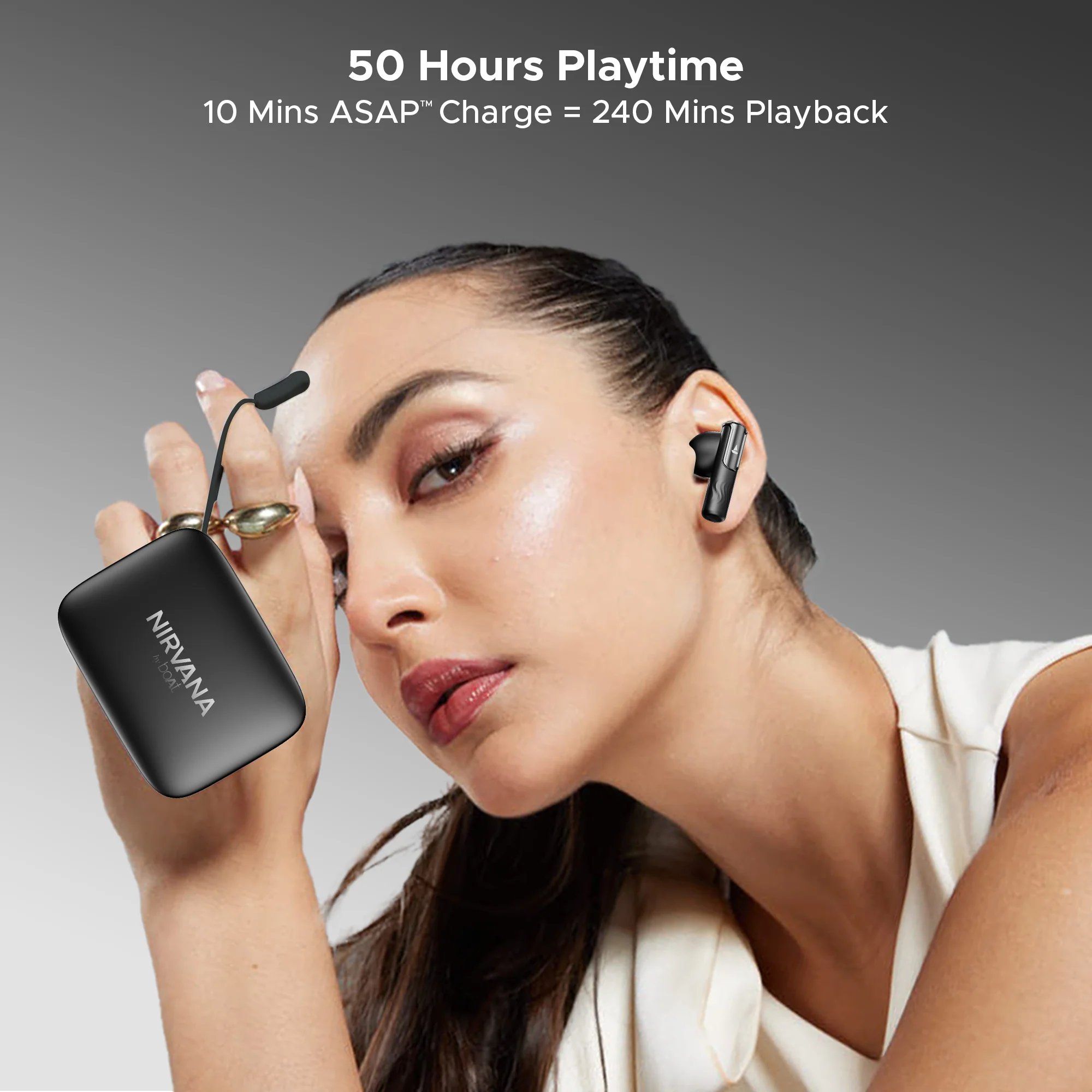 boAt Nirvana Ivy | Wireless Earbuds, 50 Hours Playback, 50dB ANC, 360 Spatial Audio with Head Tracking, App Support, Adaptive EQ powered by Mimi, Google fast pair, ASAP Charge,  boAt Signature Sound - Image 19