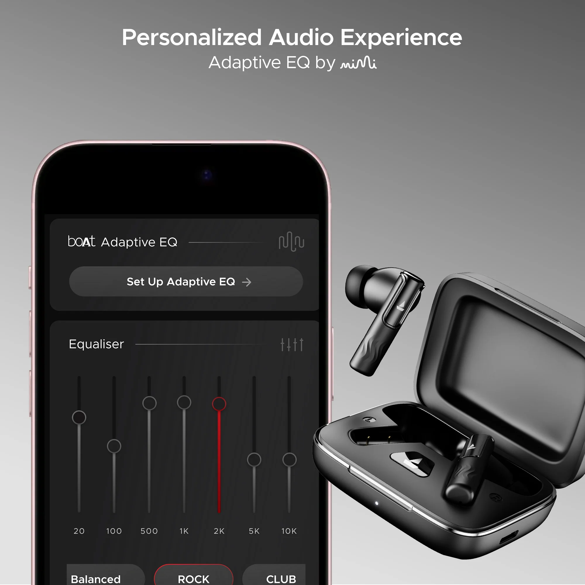 boAt Nirvana Ivy | Wireless Earbuds, 50 Hours Playback, 50dB ANC, 360 Spatial Audio with Head Tracking, App Support, Adaptive EQ powered by Mimi, Google fast pair, ASAP Charge,  boAt Signature Sound - Image 23