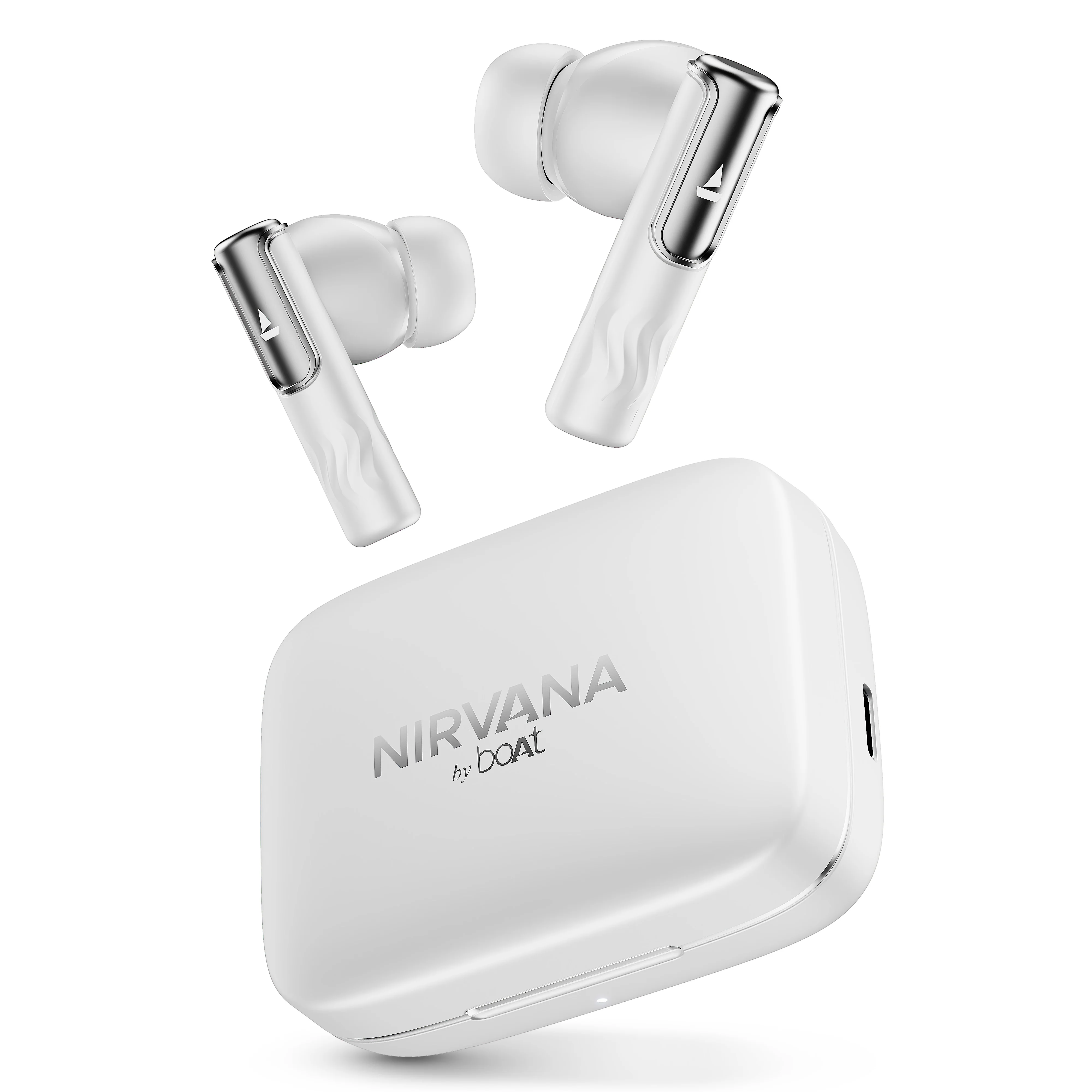 boAt Nirvana Ivy | Wireless Earbuds, 50 Hours Playback, 50dB ANC, 360 Spatial Audio with Head Tracking, App Support, Adaptive EQ powered by Mimi, Google fast pair, ASAP Charge,  boAt Signature Sound - Image 3