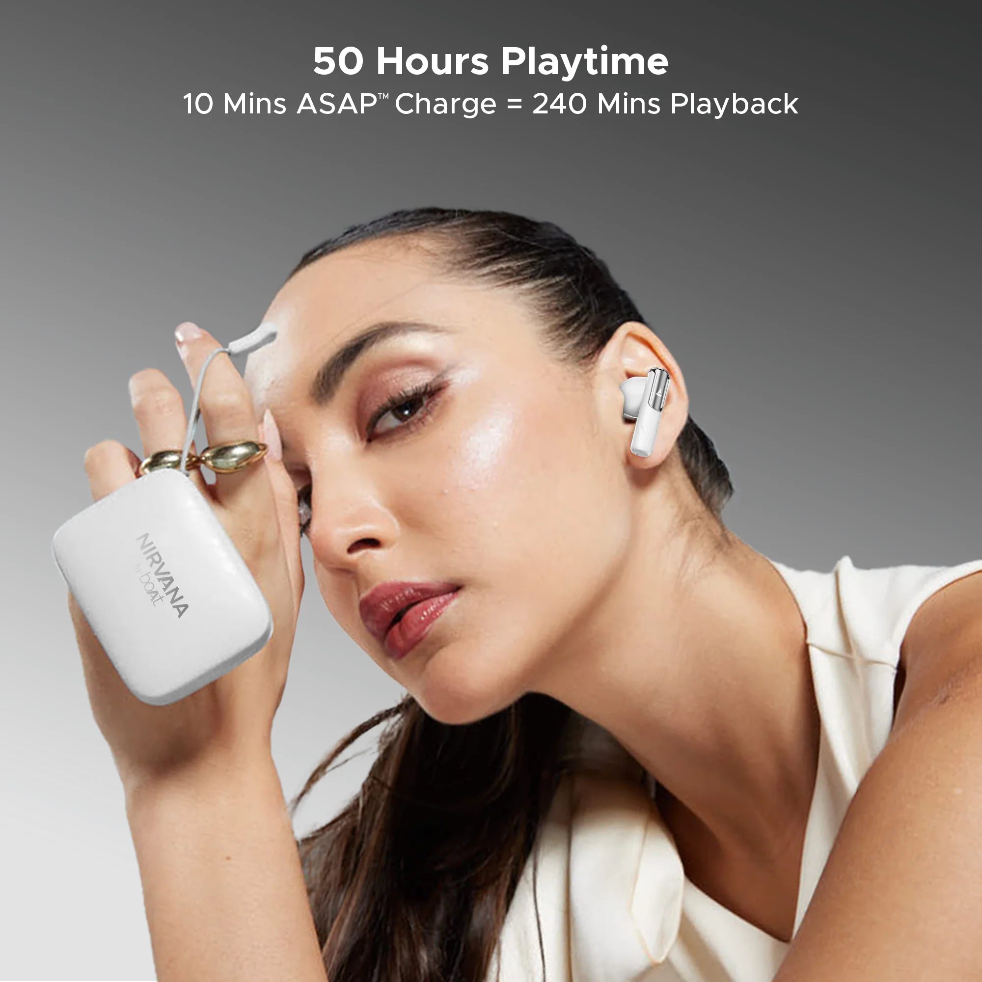 boAt Nirvana Ivy | Wireless Earbuds, 50 Hours Playback, 50dB ANC, 360 Spatial Audio with Head Tracking, App Support, Adaptive EQ powered by Mimi, Google fast pair, ASAP Charge,  boAt Signature Sound - Image 30
