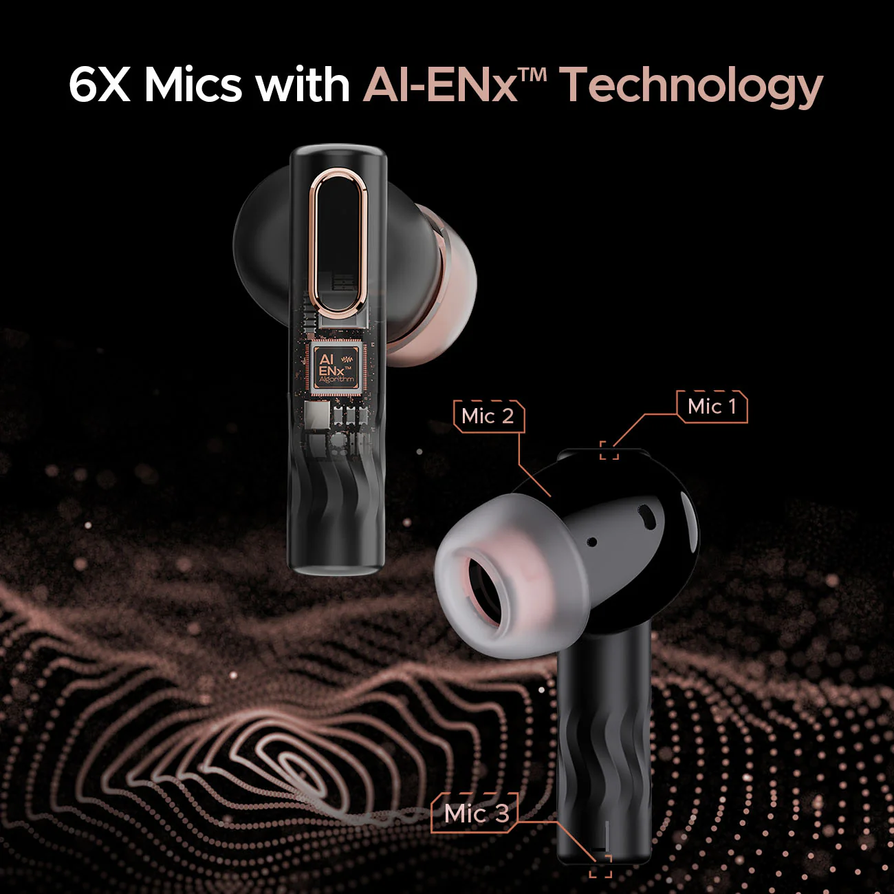 boAt Nirvana Nebula | Wireless Earbuds with ANC up to 35dB, Dolby Audio, boAt Signature Sound, BEAST™ Mode - Image 13