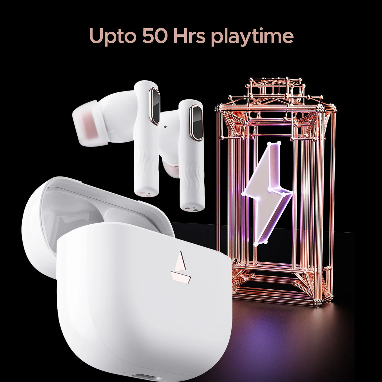 boAt Nirvana Nebula | Wireless Earbuds with ANC up to 35dB, Dolby Audio, boAt Signature Sound, BEAST™ Mode - Image 8