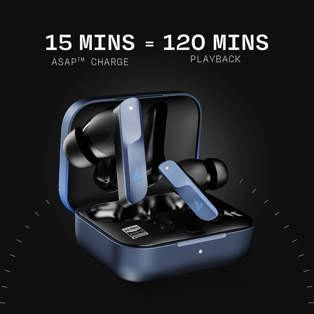 boAt Nirvana X TWS | Wireless Earbuds with Knowles dual drivers, Hi-Res Audio LDAC, 40 Hours Playback, boAt Hi-Fi Sound, ENx™ Technology, Dual Pairing - Image 12