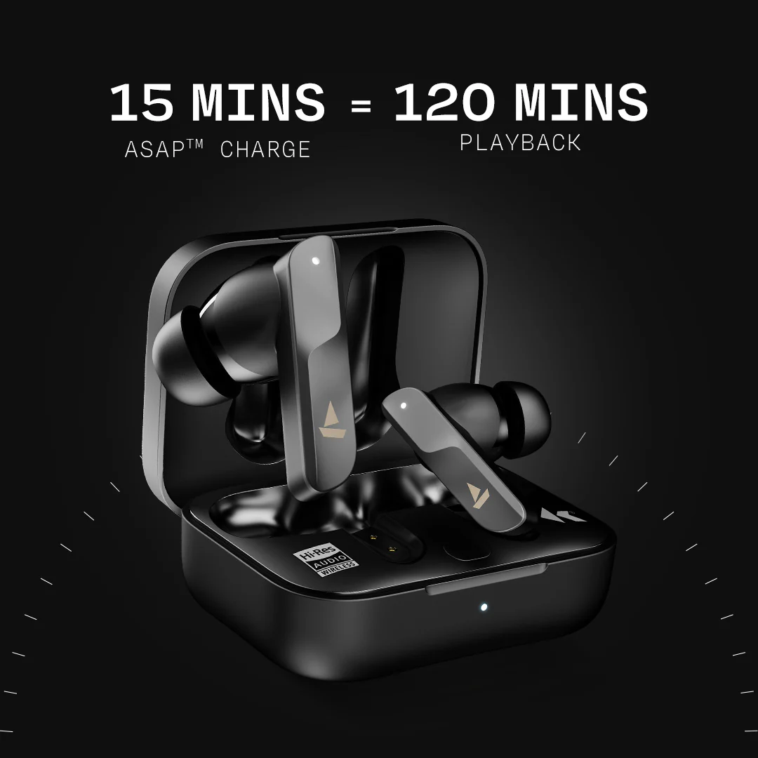 boAt Nirvana X TWS | Wireless Earbuds with Knowles dual drivers, Hi-Res Audio LDAC, 40 Hours Playback, boAt Hi-Fi Sound, ENx™ Technology, Dual Pairing - Image 20