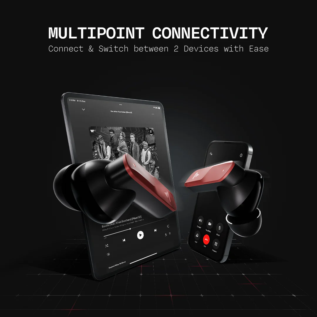boAt Nirvana X TWS | Wireless Earbuds with Knowles dual drivers, Hi-Res Audio LDAC, 40 Hours Playback, boAt Hi-Fi Sound, ENx™ Technology, Dual Pairing - Image 27