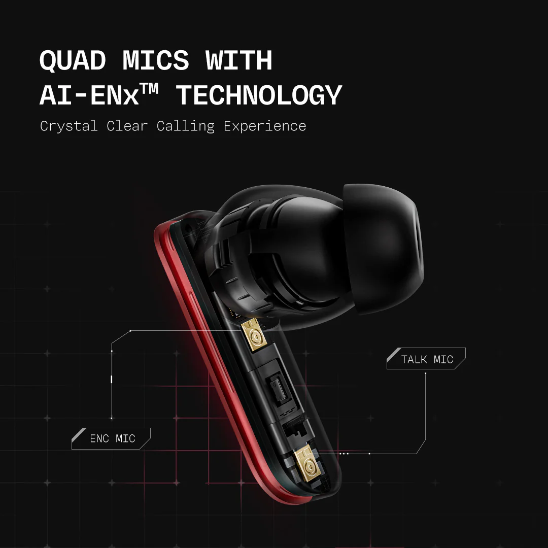 boAt Nirvana X TWS | Wireless Earbuds with Knowles dual drivers, Hi-Res Audio LDAC, 40 Hours Playback, boAt Hi-Fi Sound, ENx™ Technology, Dual Pairing - Image 30