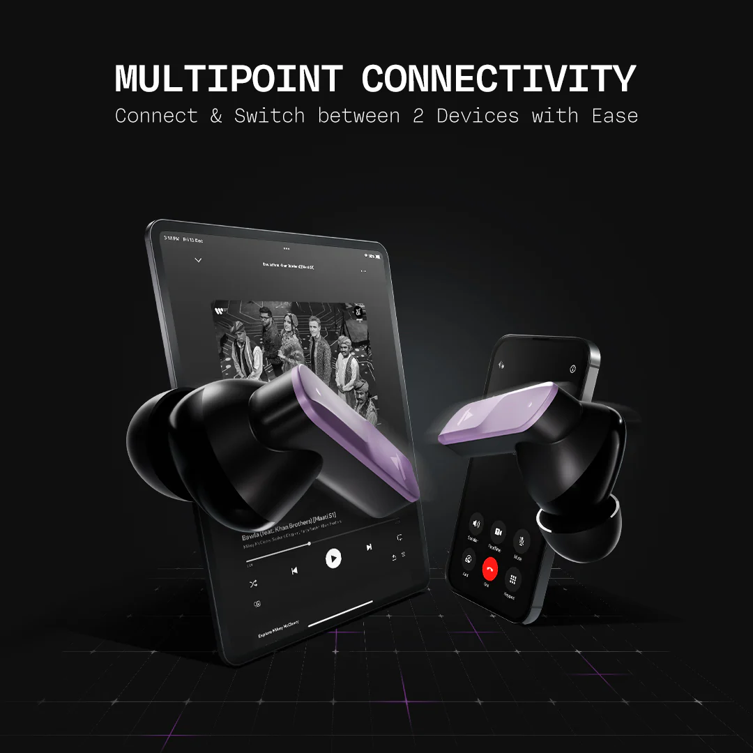boAt Nirvana X TWS | Wireless Earbuds with Knowles dual drivers, Hi-Res Audio LDAC, 40 Hours Playback, boAt Hi-Fi Sound, ENx™ Technology, Dual Pairing - Image 38