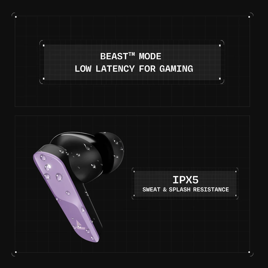 boAt Nirvana X TWS | Wireless Earbuds with Knowles dual drivers, Hi-Res Audio LDAC, 40 Hours Playback, boAt Hi-Fi Sound, ENx™ Technology, Dual Pairing - Image 47