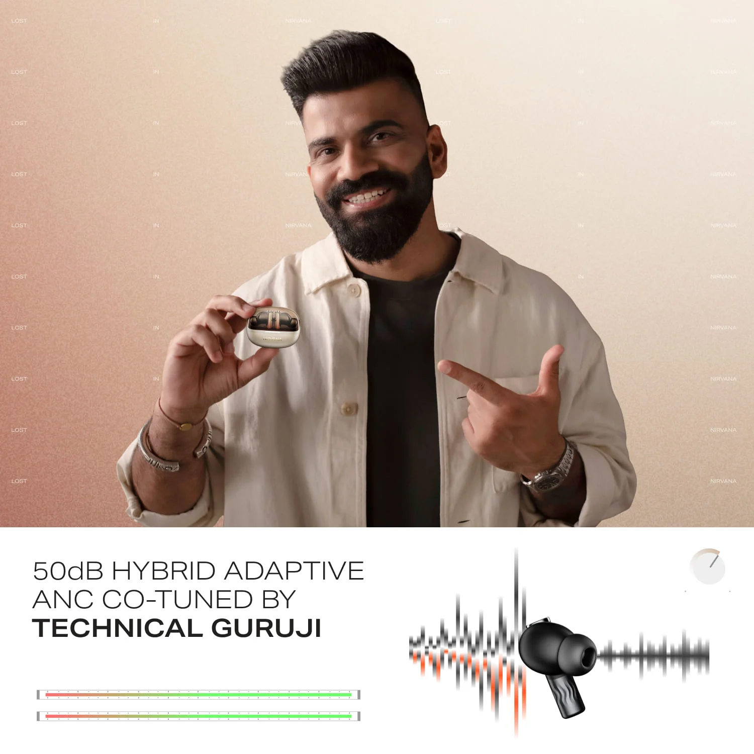 boAt Nirvana Zenith Pro | Wireless Earbuds with Spatial Audio, 80H Playback & 50dB Hybrid Adaptive ANC "Awarded Best TWS by Gadgets 360" - Image 24
