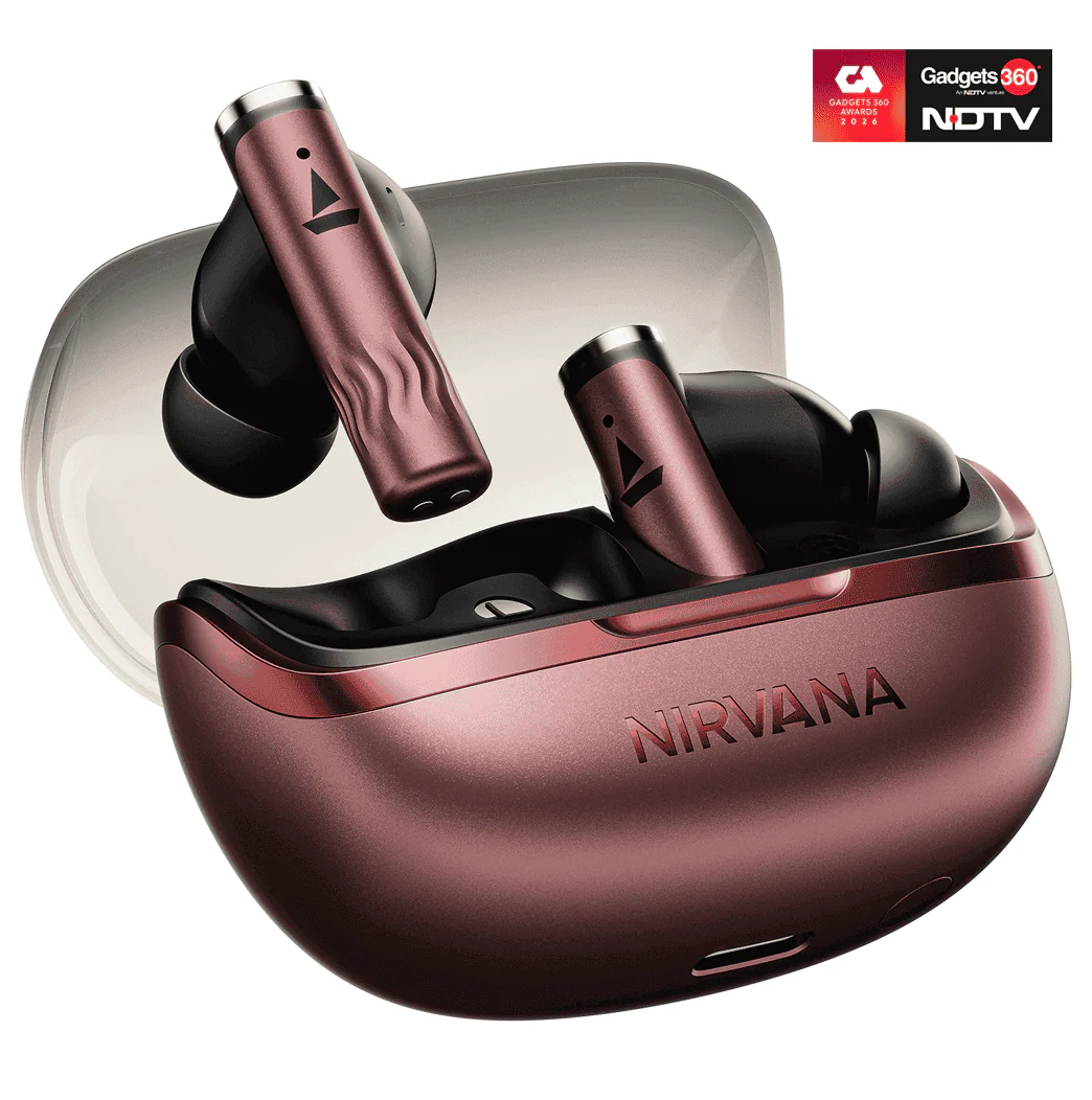 boAt Nirvana Zenith Pro | Wireless Earbuds with Spatial Audio, 80H Playback & 50dB Hybrid Adaptive ANC "Awarded Best TWS by Gadgets 360" - Image 3