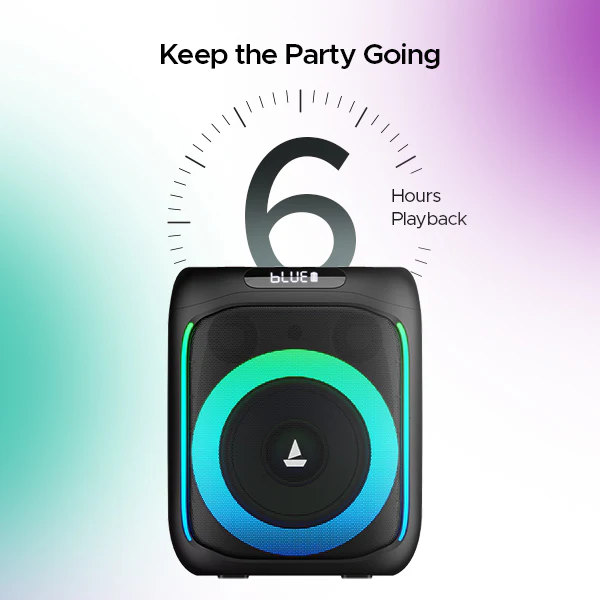 boAt Party Pal 185 | Bluetooth Party Speaker with 50W RMS Stereo Sound, 6 Hours Playback, TWS Modes for 2x Impact - Image 3