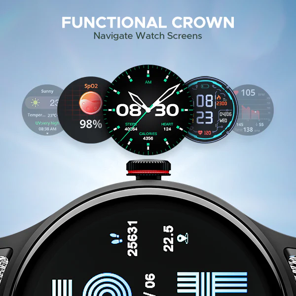 boAt Primia Celestial | Smartwatch with 1.52" Round HD Display, BT Calling, 100+ Sports Modes, Functional Crown - Image 20