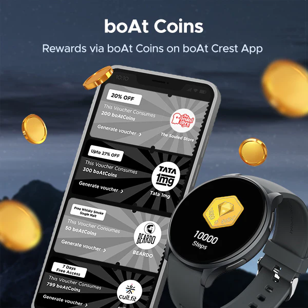 boAt Primia Curv | Smartwatch with 1.45" (3.68cm) Amoled Display, BT Calling,  700+ Active Modes, Watch Face Studio - Image 13