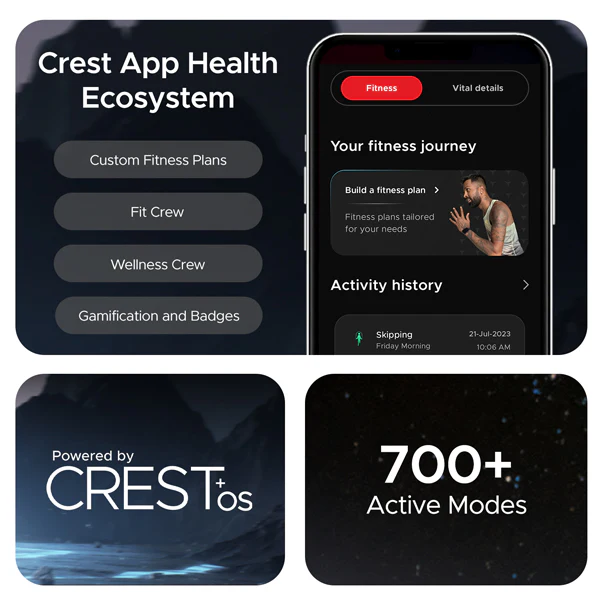 boAt Primia Curv | Smartwatch with 1.45" (3.68cm) Amoled Display, BT Calling,  700+ Active Modes, Watch Face Studio - Image 18