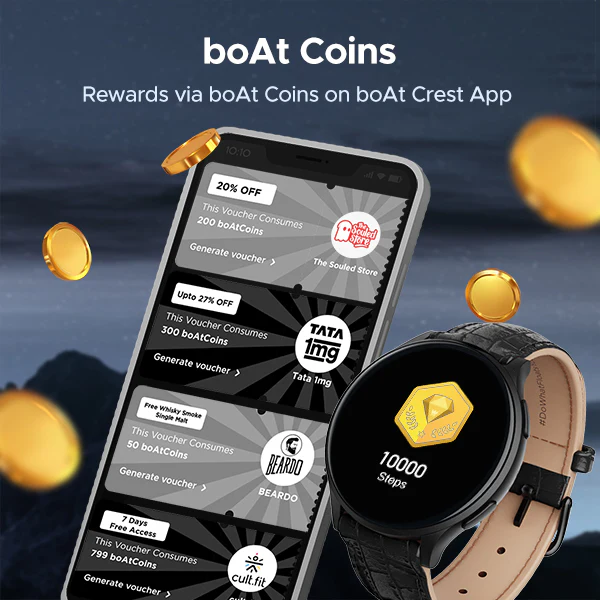 boAt Primia Curv | Smartwatch with 1.45" (3.68cm) Amoled Display, BT Calling,  700+ Active Modes, Watch Face Studio - Image 20