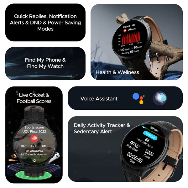 boAt Primia Curv | Smartwatch with 1.45" (3.68cm) Amoled Display, BT Calling,  700+ Active Modes, Watch Face Studio - Image 24