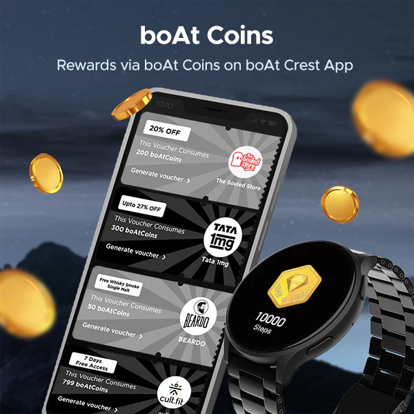 boAt Primia Curv | Smartwatch with 1.45" (3.68cm) Amoled Display, BT Calling,  700+ Active Modes, Watch Face Studio - Image 26