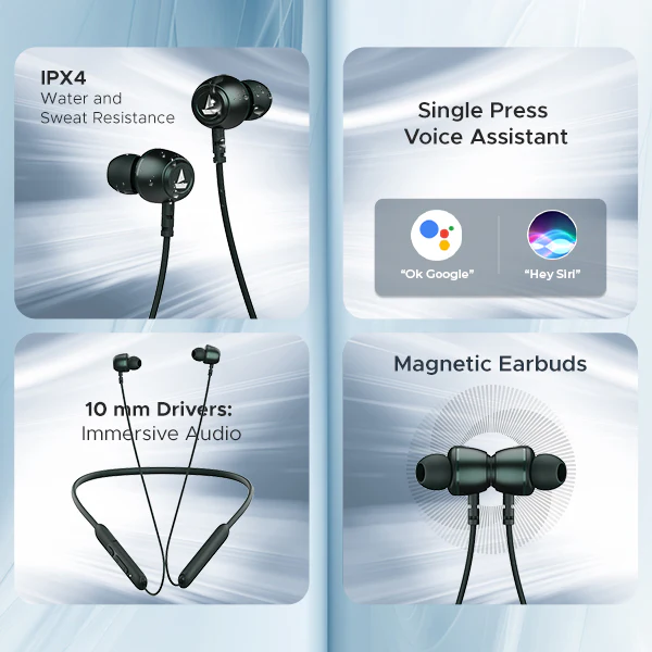 boAt Rockerz 103 V2 Pro | Bluetooth Earbuds with Upto 30 Hours Playback, ENx™️ Technology, ASAP™️ Charge - Image 13