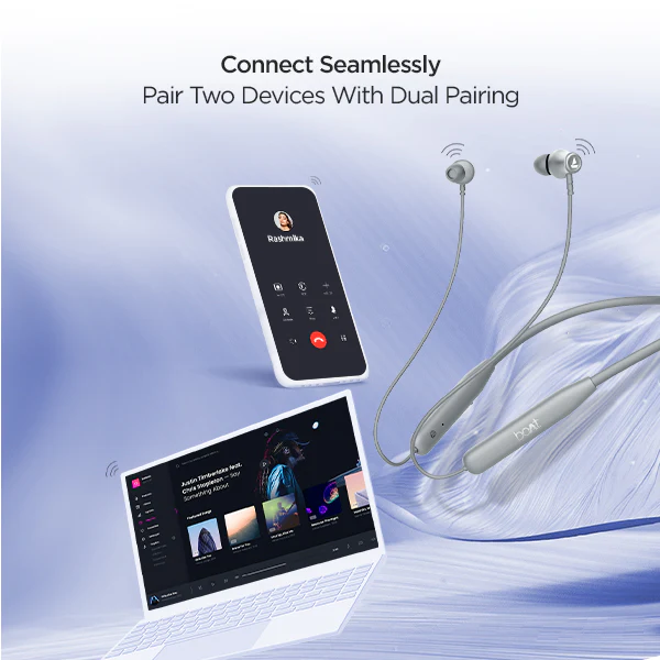 boAt Rockerz 111 | Wireless Neckband with 40H Playback, ASAP™ Charge, Dual Pairing, ENx™ Technology - Image 13