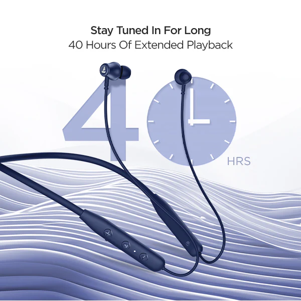boAt Rockerz 111 | Wireless Neckband with 40H Playback, ASAP™ Charge, Dual Pairing, ENx™ Technology - Image 8