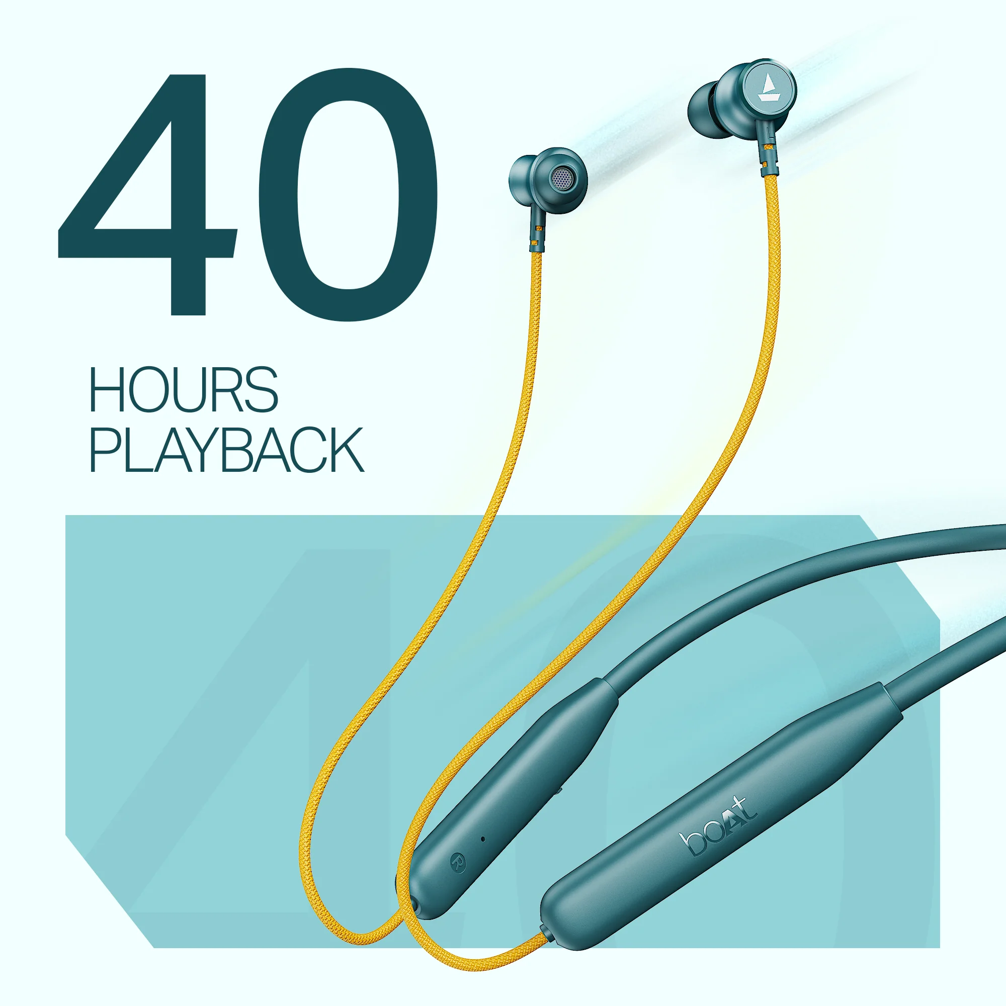 boAt Rockerz 112 | Wireless Neckband with Beast™ Mode, 40H Playback, ENx™ Tech, Dual Pairing - Image 13