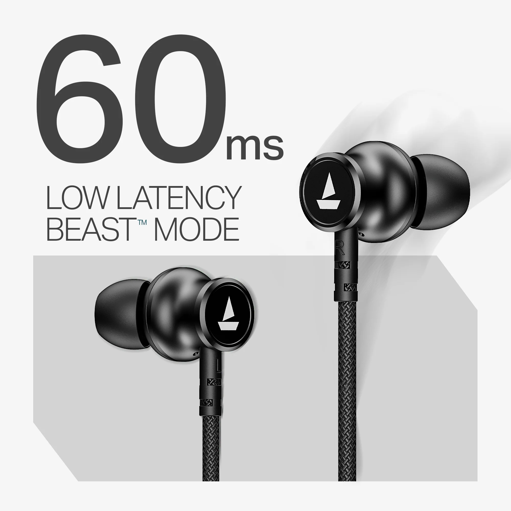boAt Rockerz 112 | Wireless Neckband with Beast™ Mode, 40H Playback, ENx™ Tech, Dual Pairing - Image 3