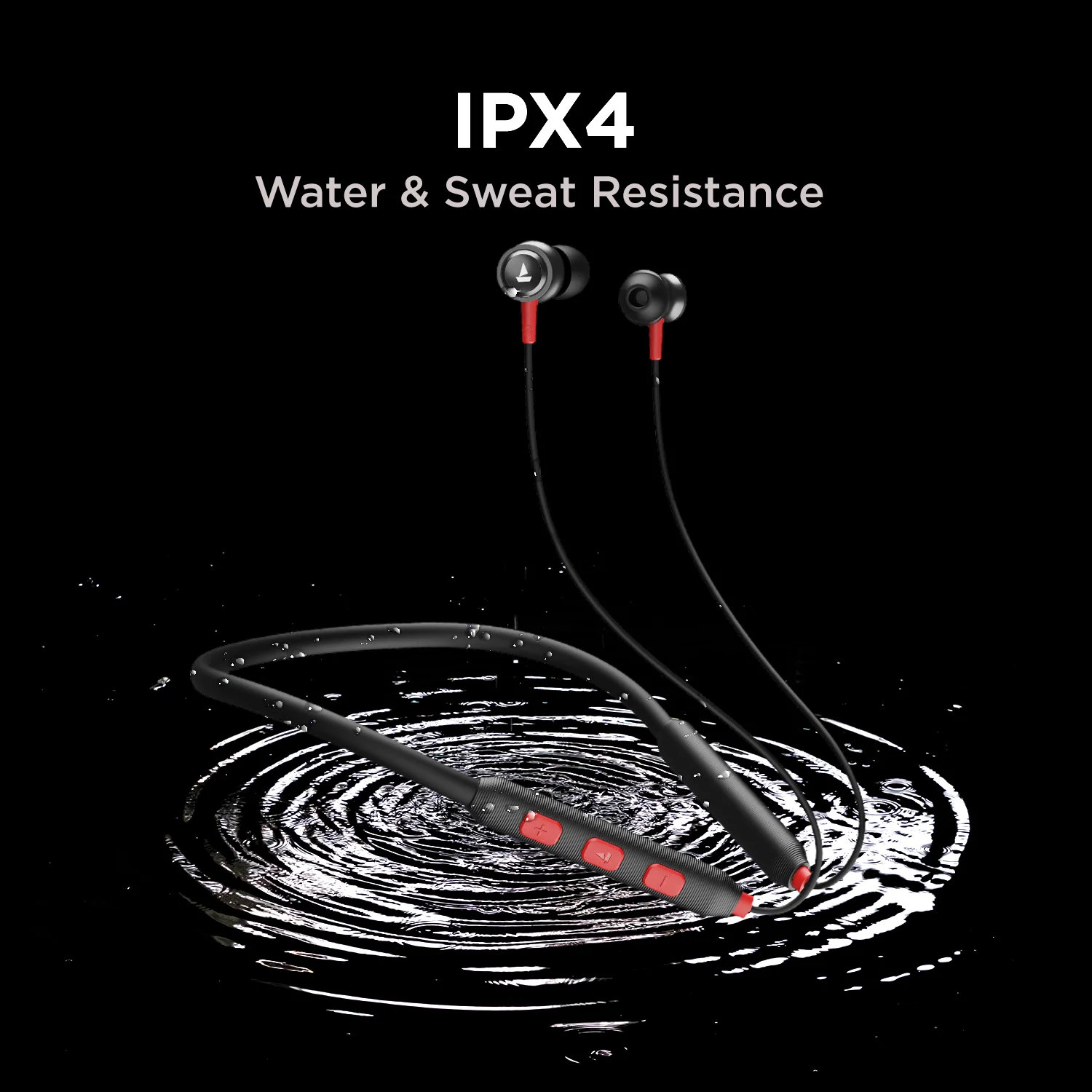 boAt Rockerz 185 Pro | Wireless Neckband with ENx™ Technology, 10mm Drivers, BEAST™ Mode, ASAP™ Charge, Dual Pairing feature - Image 4