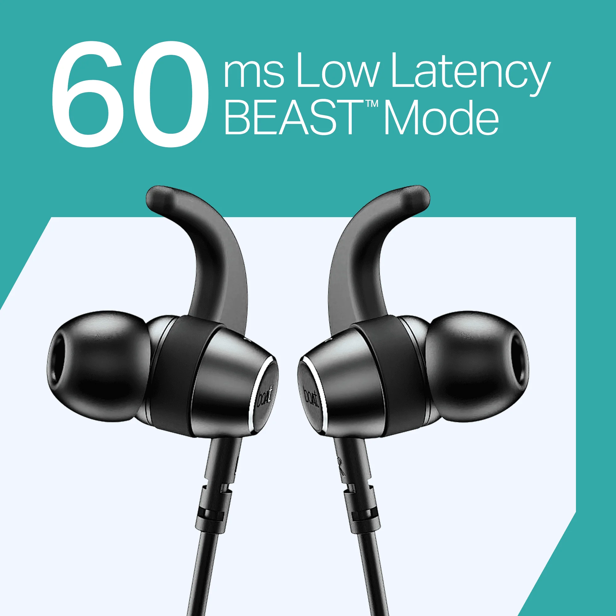 boAt Rockerz 202 | Wireless Neckband with BEAST™ Mode, ENx™ Tech, Dual Pairing & 20H Playback - Image 3