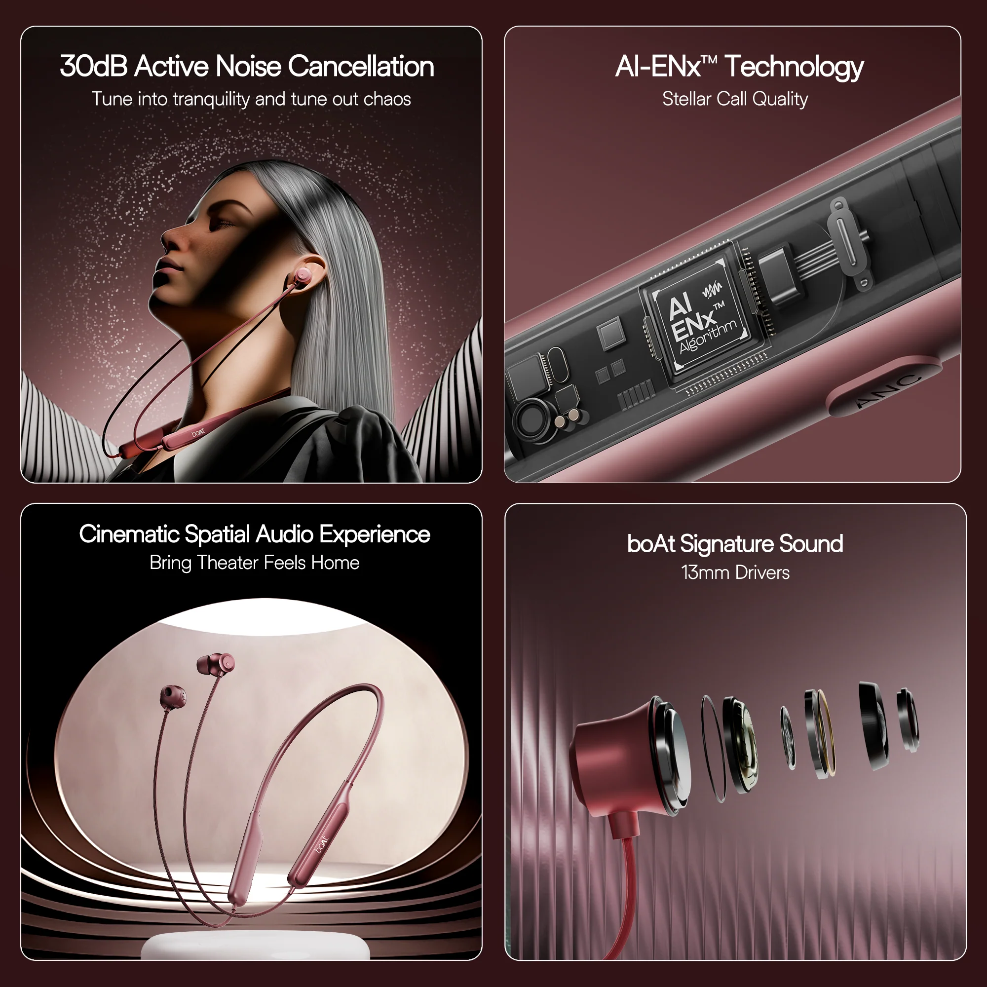 boAt Rockerz 210 ANC | Wireless Headphone with 30dB Active Noise Cancellation, Cinematic Spatial Audio, Seamless Fast Pairing - Image 27