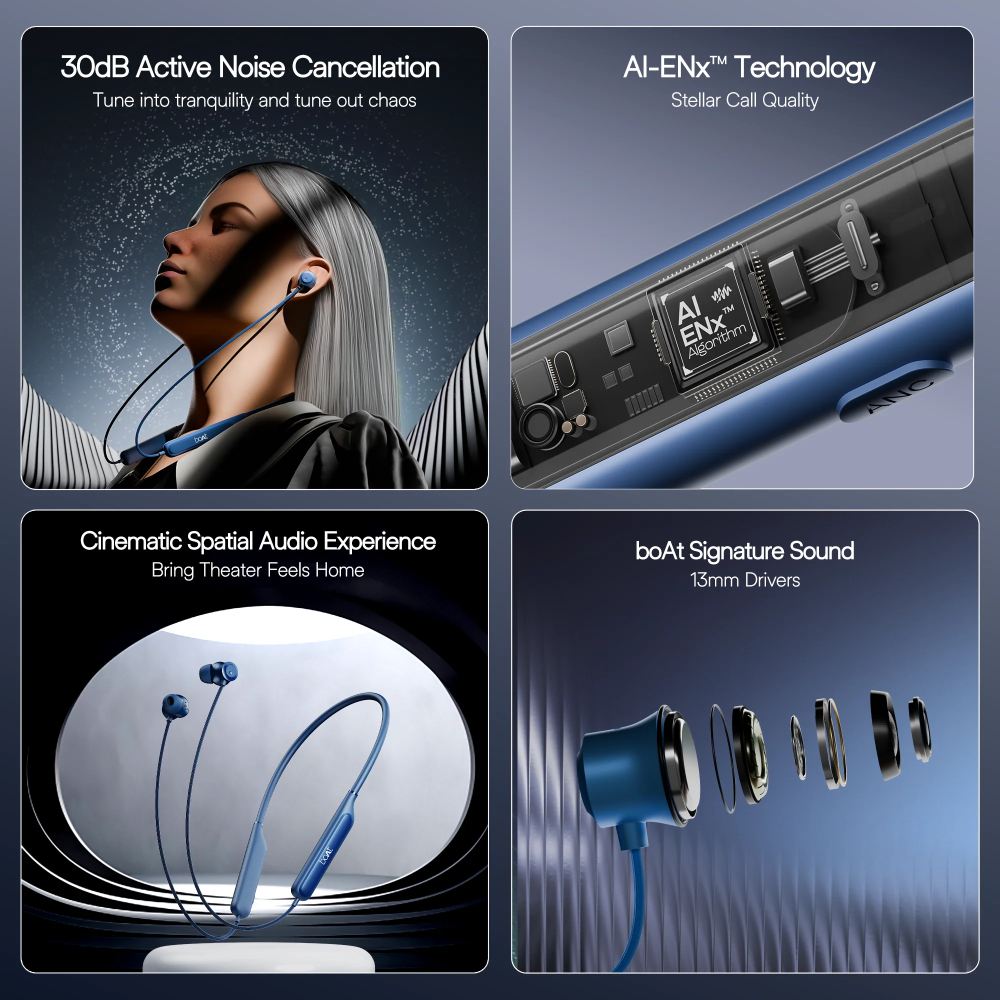boAt Rockerz 210 ANC | Wireless Headphone with 30dB Active Noise Cancellation, Cinematic Spatial Audio, Seamless Fast Pairing - Image 38