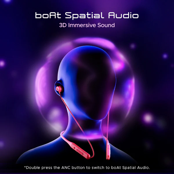 boAt Rockerz 255 ANC | Wireless Earphone with 100H Playback, ASAP™ Charge, BEAST™️ Mode, Active Noise Cancellation - Image 21