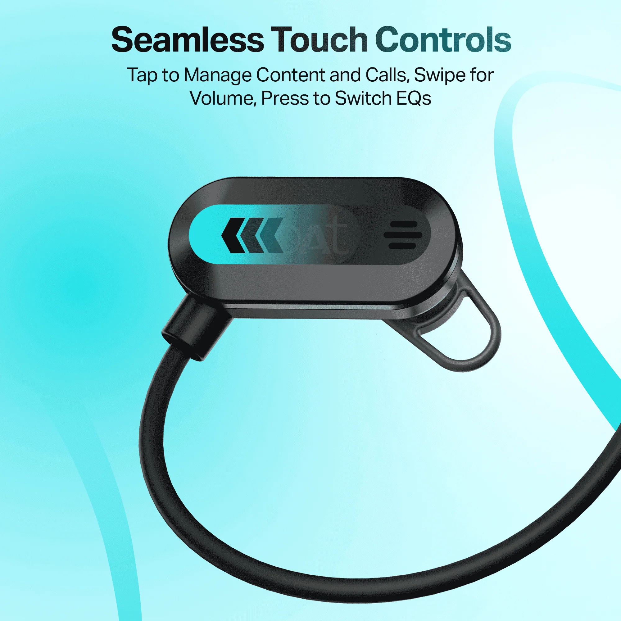 boAt Rockerz 261 Pro | Wireless Earphone with 15 Hours Playback, ASAP™ Charge, 14.8mm Drivers, Bluetooth v5.3, ENx™ Tech (Perfect for Outdoor Sports) - Image 12