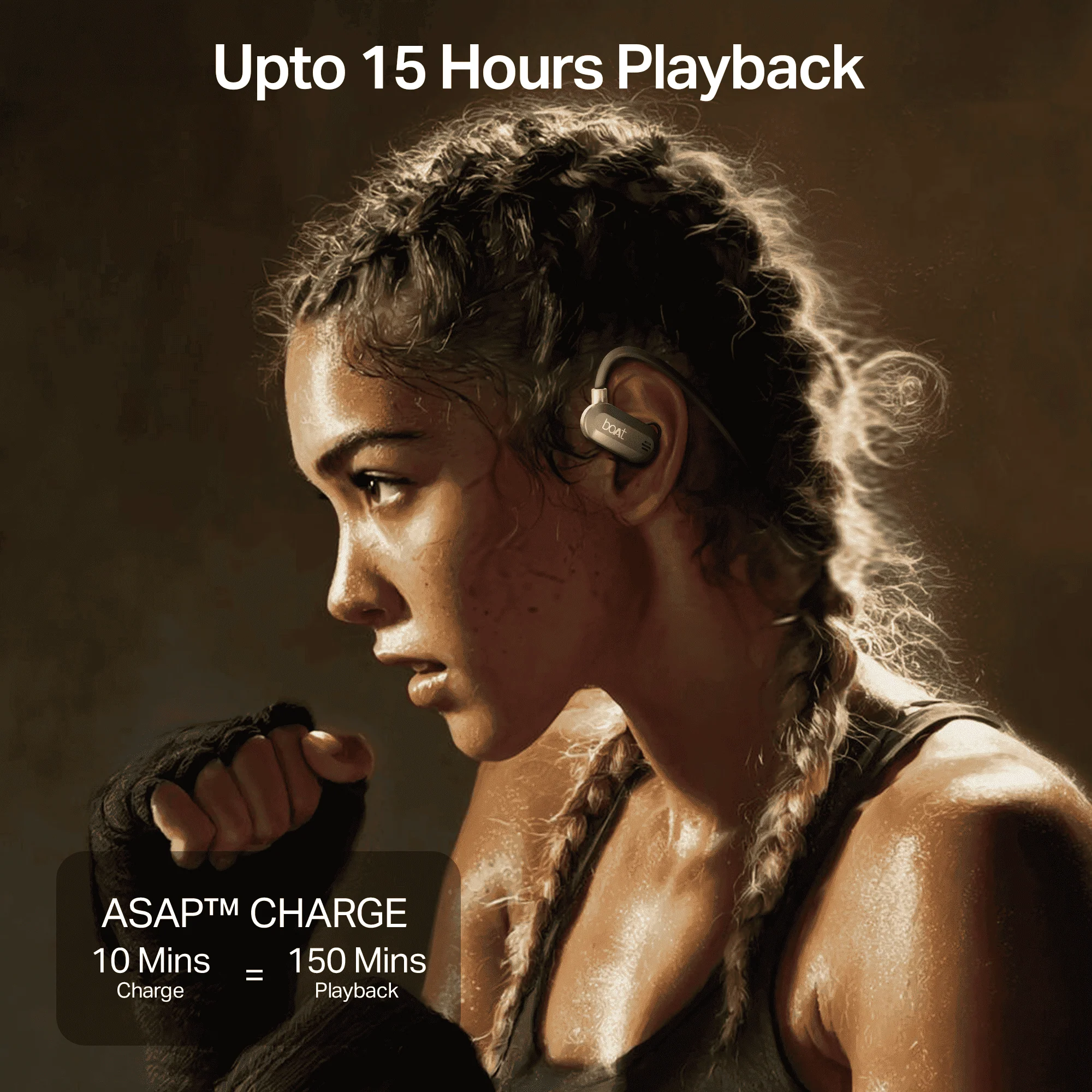 boAt Rockerz 261 Pro | Wireless Earphone with 15 Hours Playback, ASAP™ Charge, 14.8mm Drivers, Bluetooth v5.3, ENx™ Tech (Perfect for Outdoor Sports) - Image 20