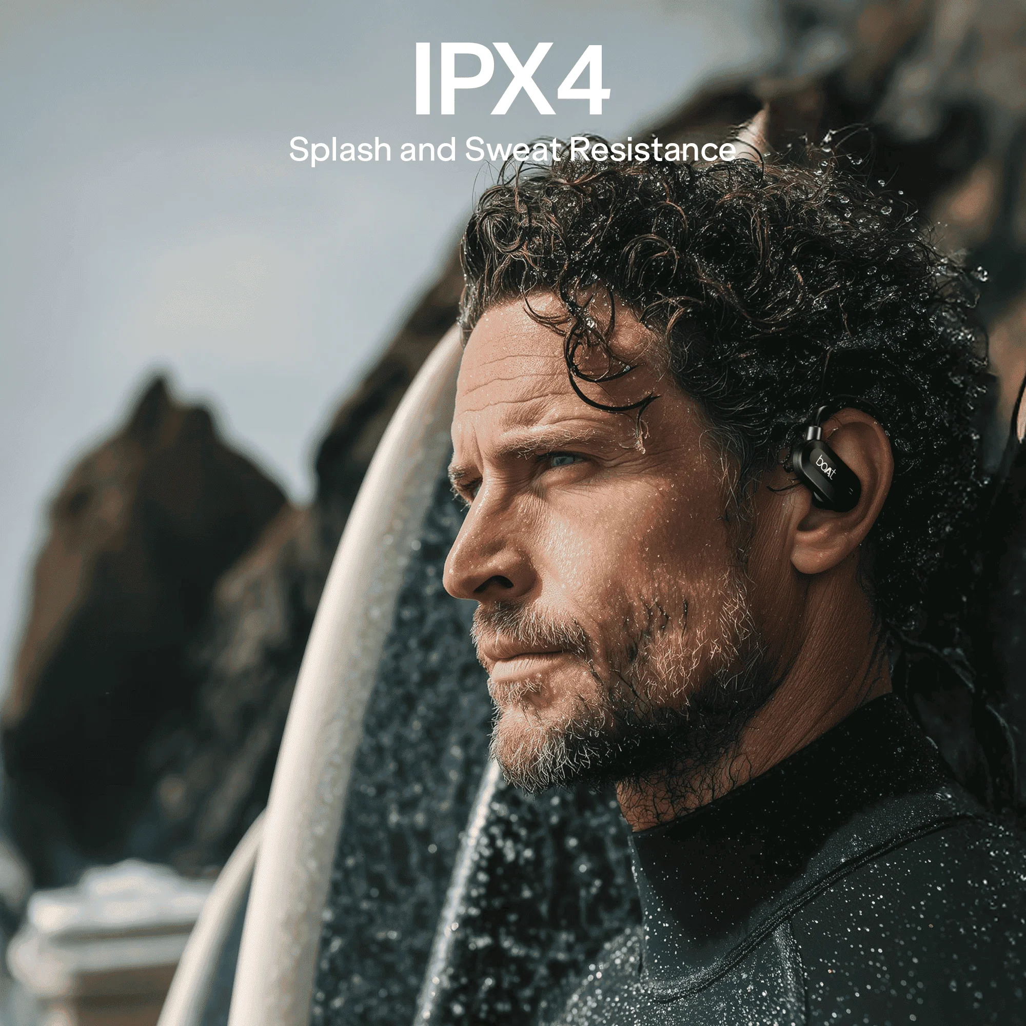 boAt Rockerz 261 Pro | Wireless Earphone with 15 Hours Playback, ASAP™ Charge, 14.8mm Drivers, Bluetooth v5.3, ENx™ Tech (Perfect for Outdoor Sports) - Image 7