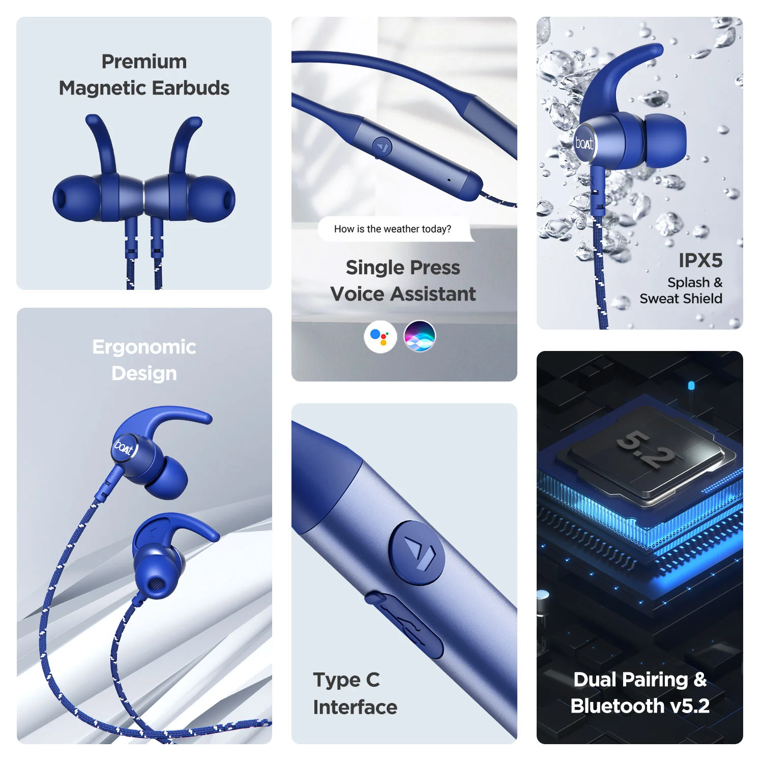 boAt Rockerz 333 | Bluetooth Earphone with Upto 30 Hours Uninterrupted Music, ASAP™ Charging with Dual Pairing - Image 18