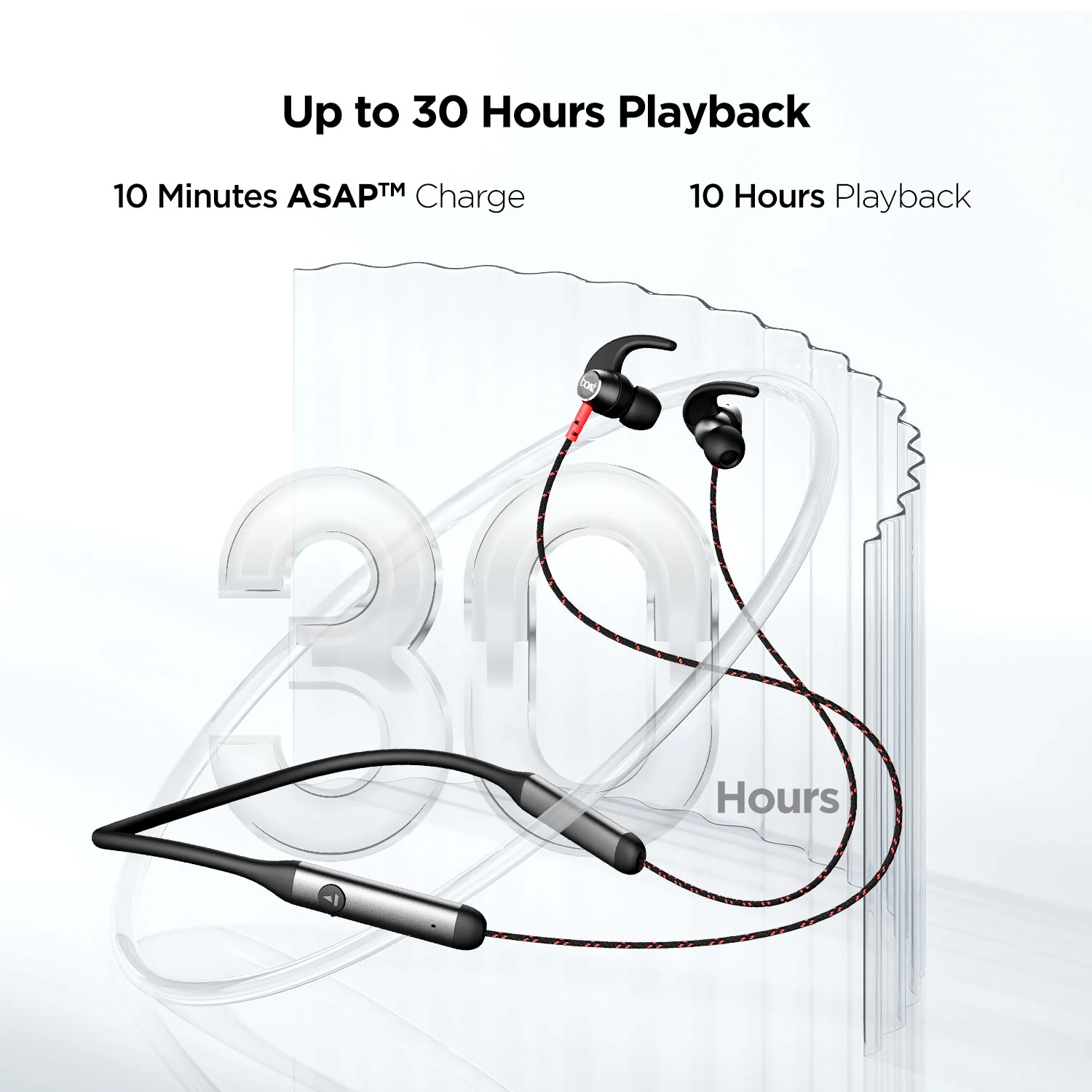 boAt Rockerz 333 | Bluetooth Earphone with Upto 30 Hours Uninterrupted Music, ASAP™ Charging with Dual Pairing - Image 8