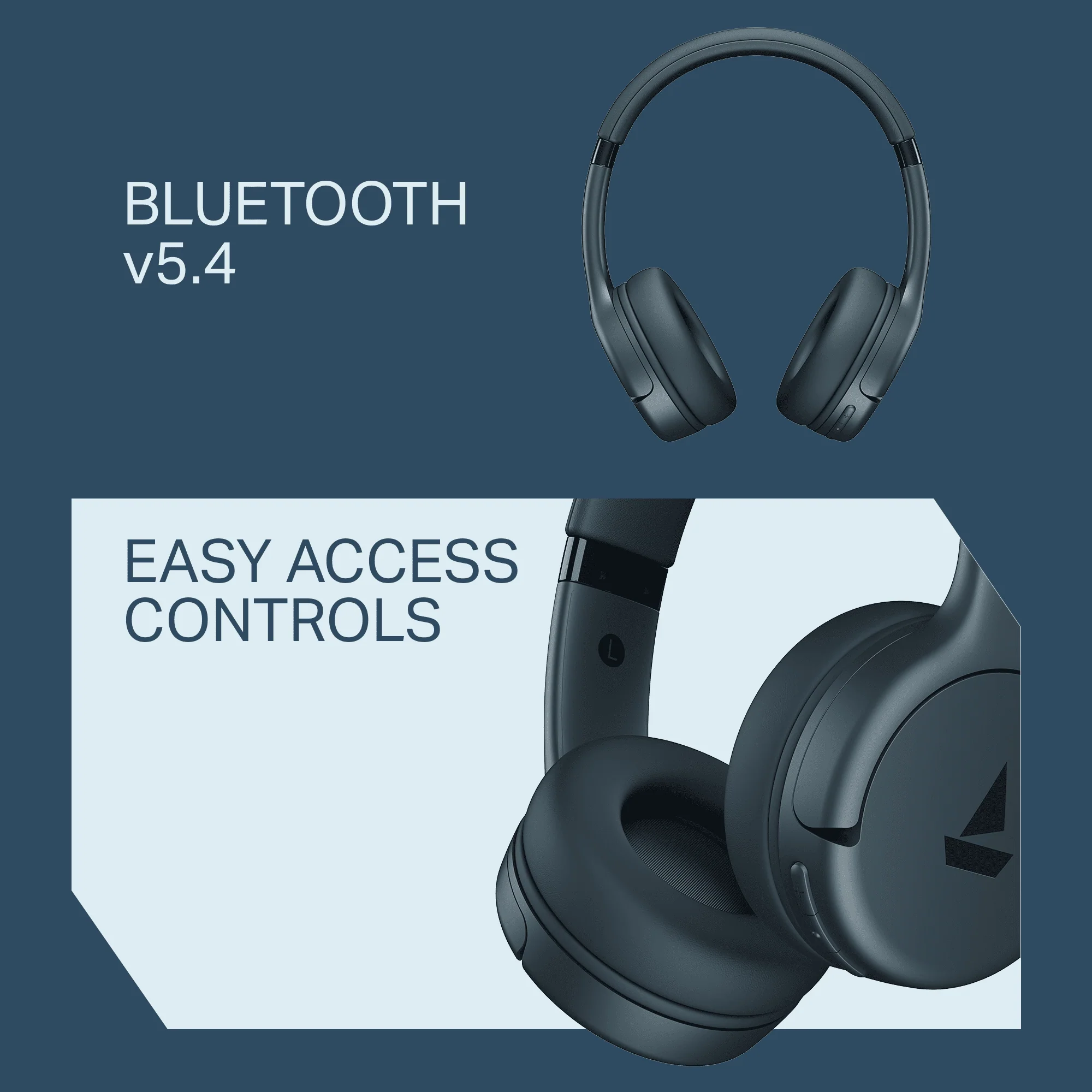 boAt Rockerz 411 | Wireless Headphones with 40mm Drivers, BEAST™ Mode, ENx™ Tech & 40H Playback - Image 11