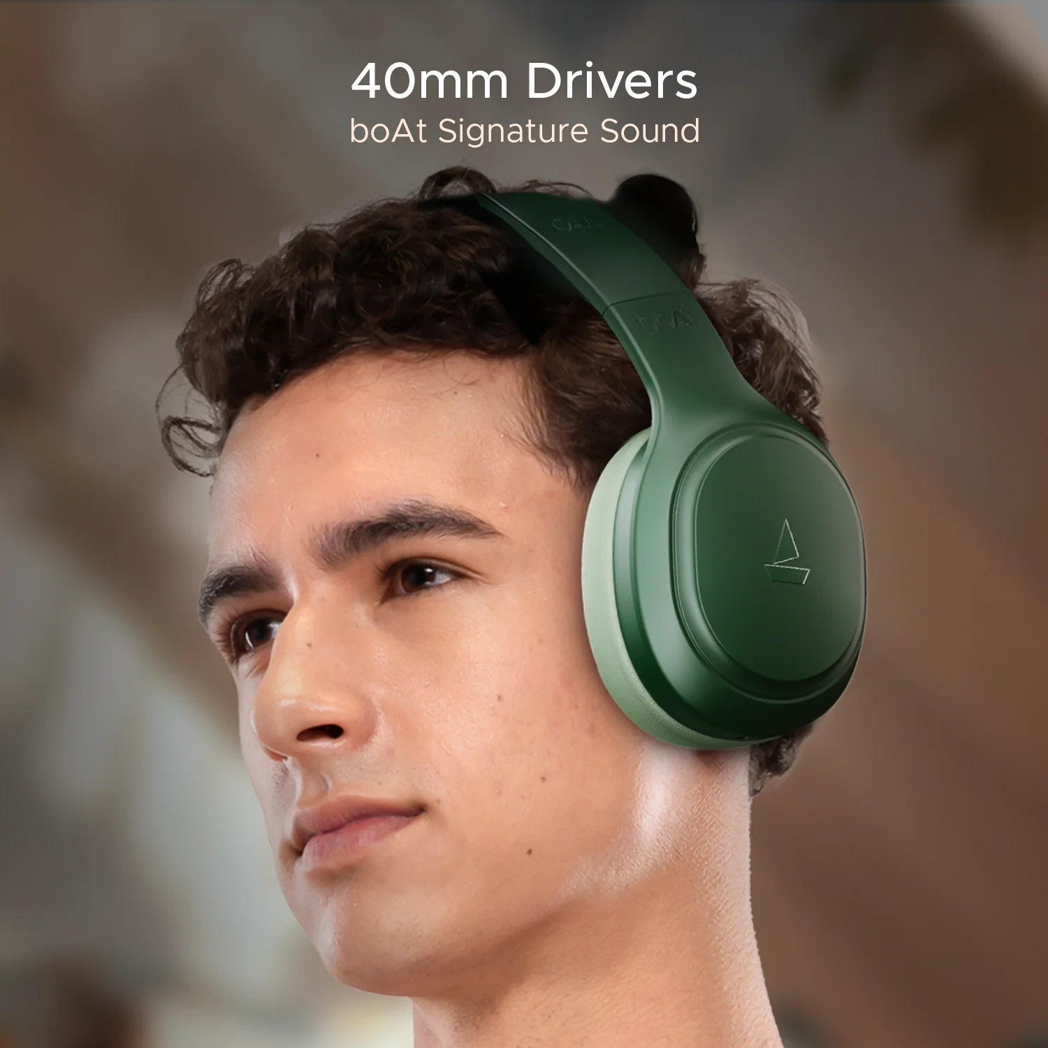 boAt Rockerz 430 | Wireless Headphone with ENx™ Tech, 40 HRS Playback,  BEAST™ Mode, Type-C Interface, Bluetooth v5.4 - Image 14