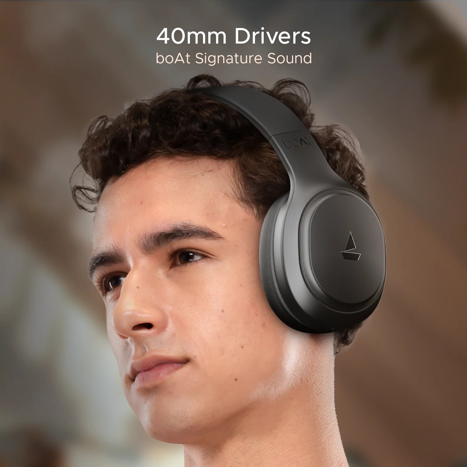 boAt Rockerz 430 | Wireless Headphone with ENx™ Tech, 40 HRS Playback,  BEAST™ Mode, Type-C Interface, Bluetooth v5.4 - Image 21