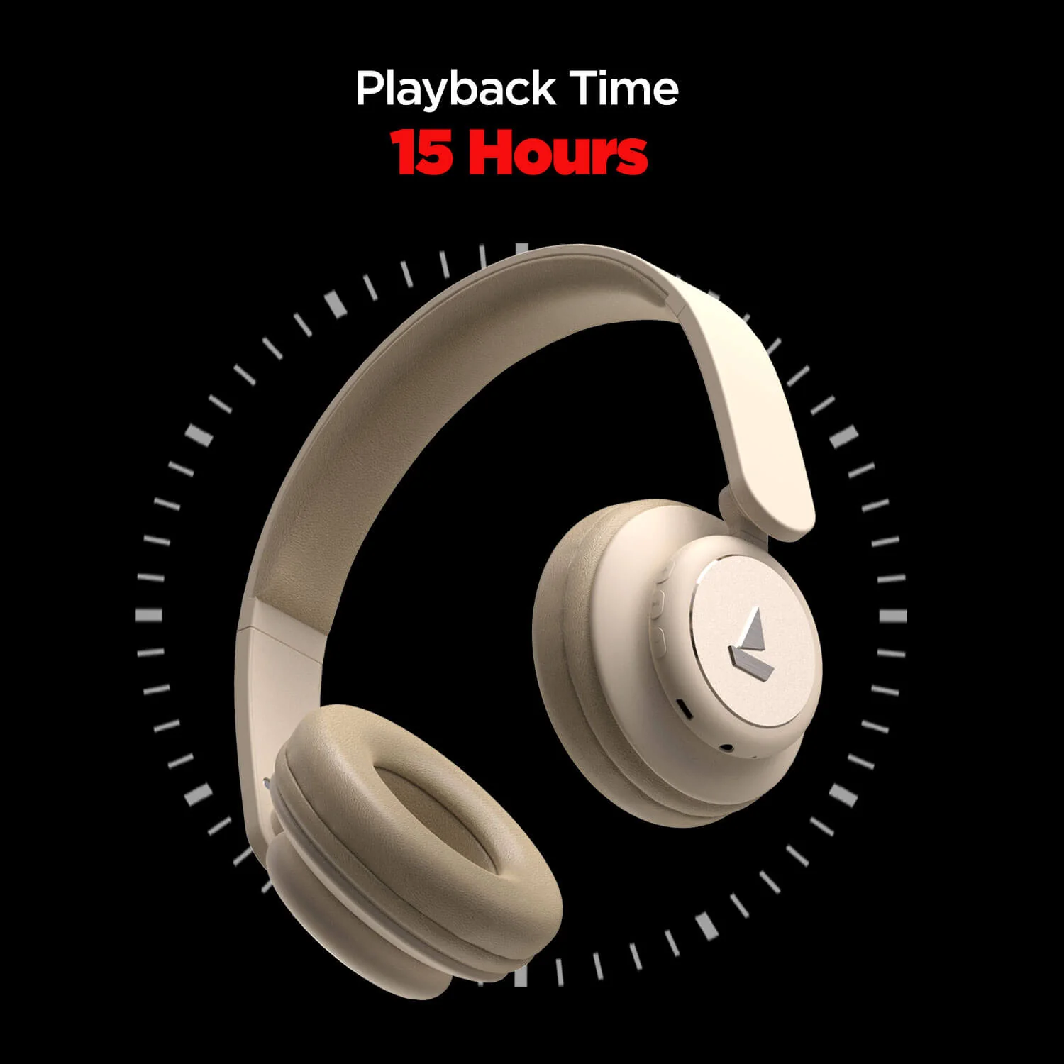 Rockerz 450 | Over Ear Bluetooth Headphones with Upto 15 Hours Playback, Adaptive Headband, 40mm Dynamic Driver, 300 mah Battery - Image 10