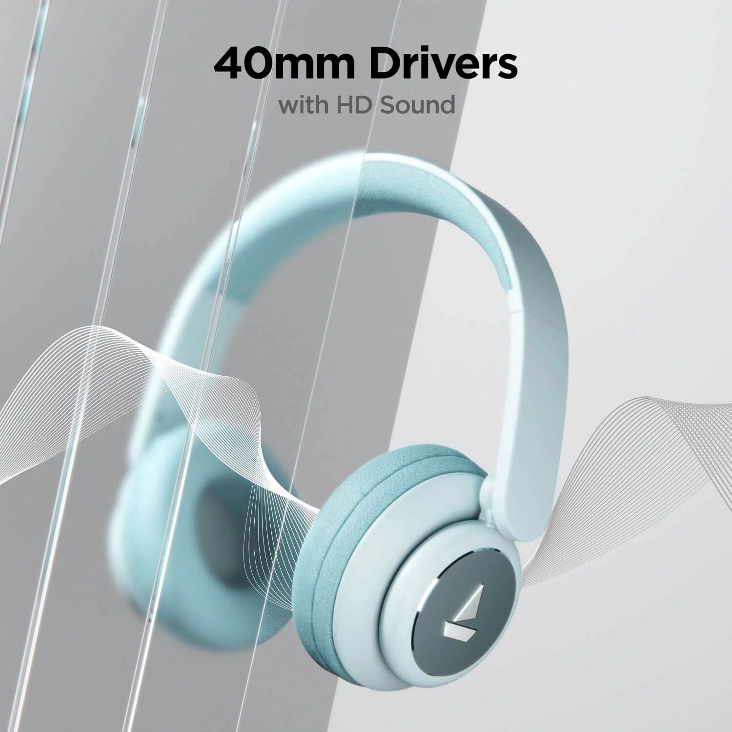 Rockerz 450 | Over Ear Bluetooth Headphones with Upto 15 Hours Playback, Adaptive Headband, 40mm Dynamic Driver, 300 mah Battery - Image 4
