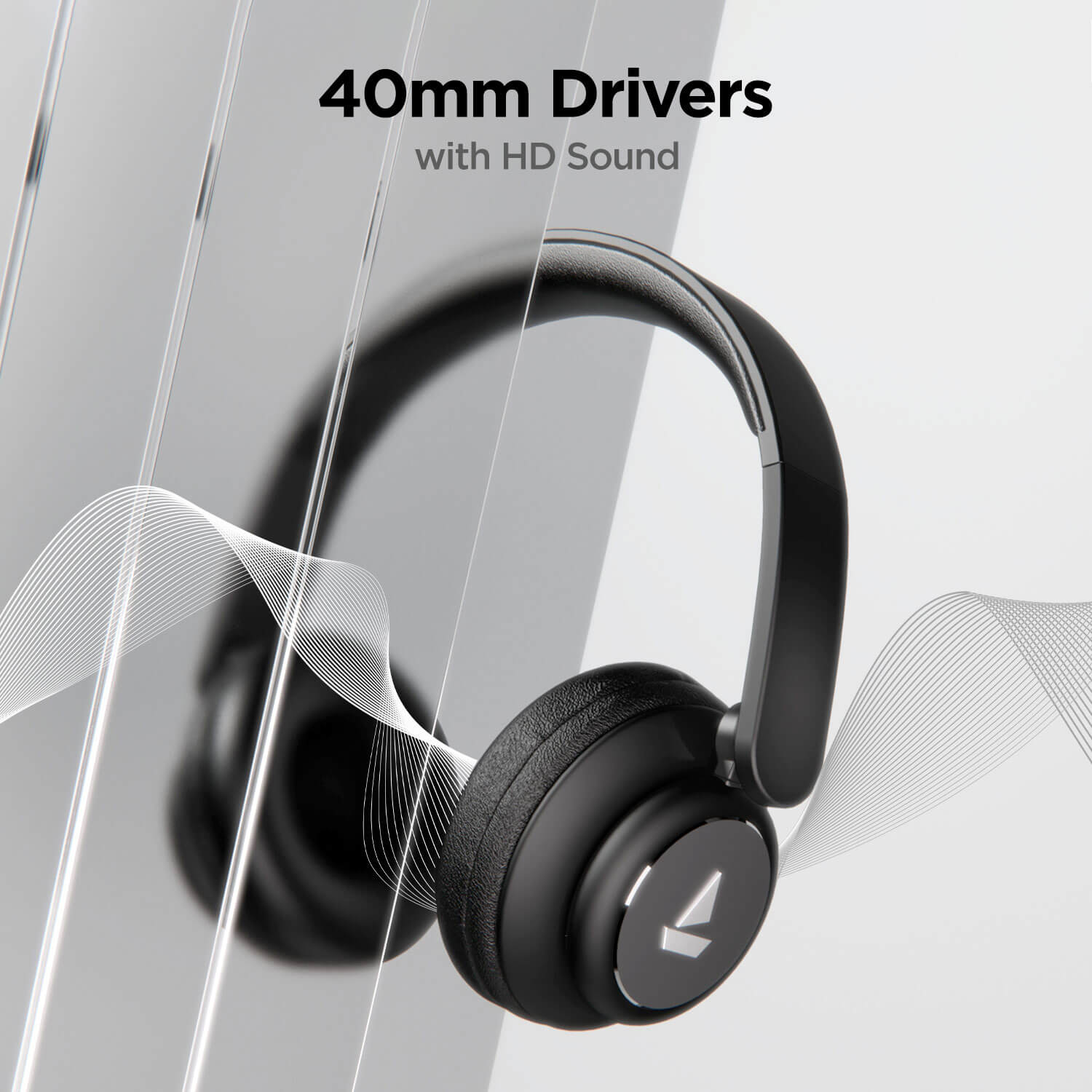 Rockerz 450 | Over Ear Bluetooth Headphones with Upto 15 Hours Playback, Adaptive Headband, 40mm Dynamic Driver, 300 mah Battery - Image 5