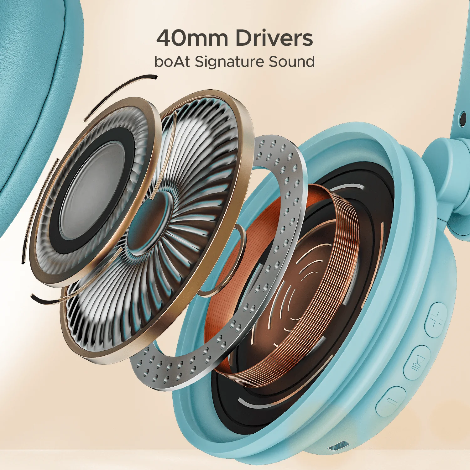 boAt Rockerz 450 Pro | Wireless Headphone with 40mm Massive Drivers, Mountainous Playback Upto 70 Hours, Asap Charge - Image 21