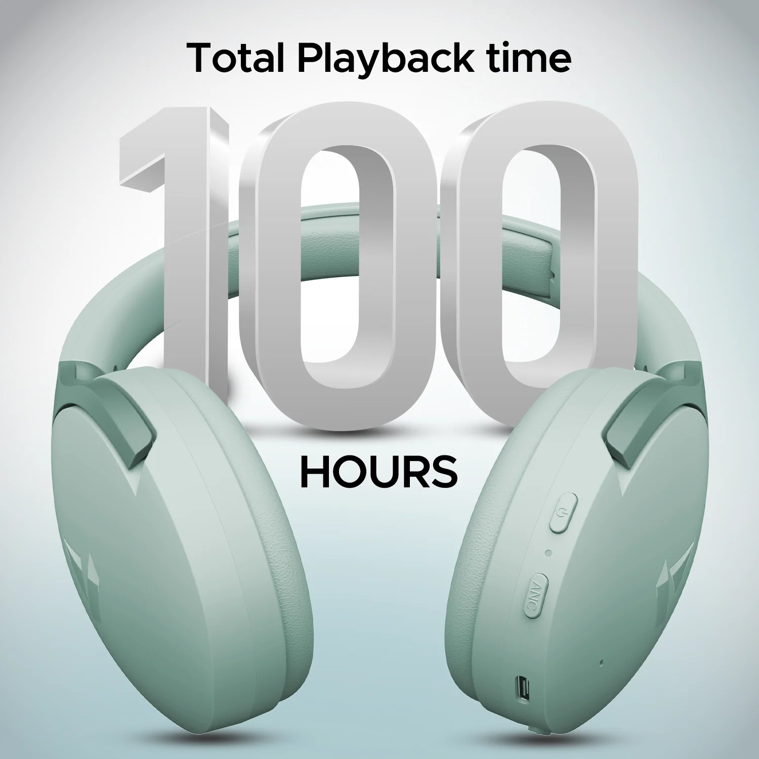 boAt Rockerz 551ANC | Noise Cancelling Wireless Headphone, Upto 100 Hours Playback, 40mm Driver, ENx™ Technology, Custom-tuned EQ Mode - Image 10