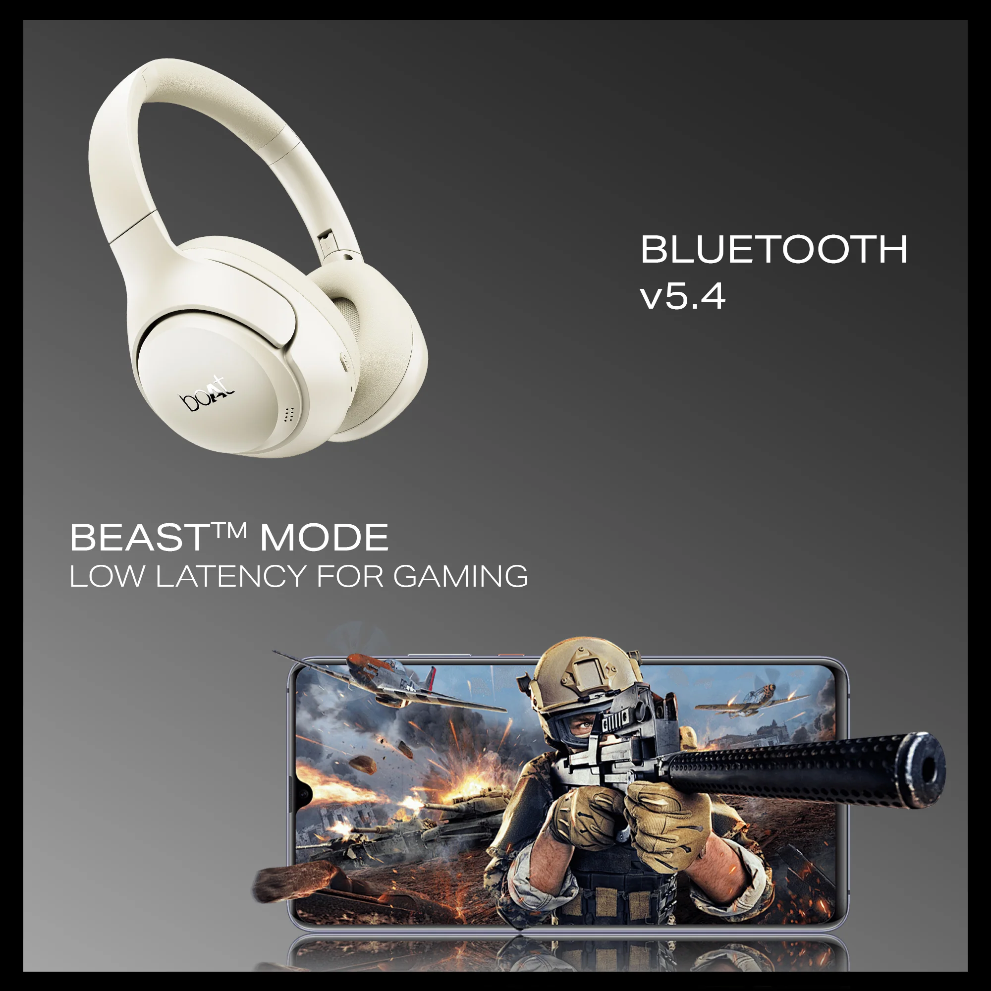 boAt Rockerz 551 ANC Pro | Wireless Headphone with 42dB Hybrid Adaptive ANC, 72 Hours Playtime, Dual Mics with ENx™ Tech - Image 22