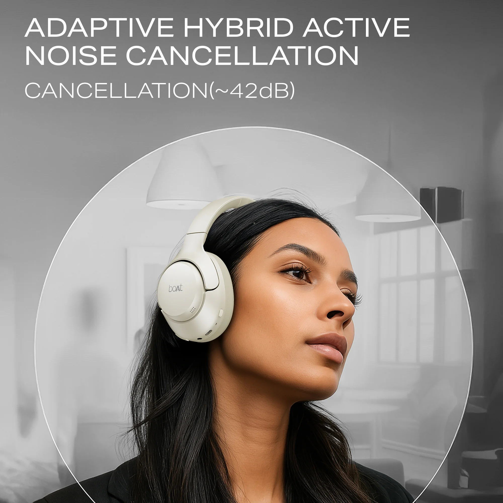 boAt Rockerz 551 ANC Pro | Wireless Headphone with 42dB Hybrid Adaptive ANC, 72 Hours Playtime, Dual Mics with ENx™ Tech - Image 24