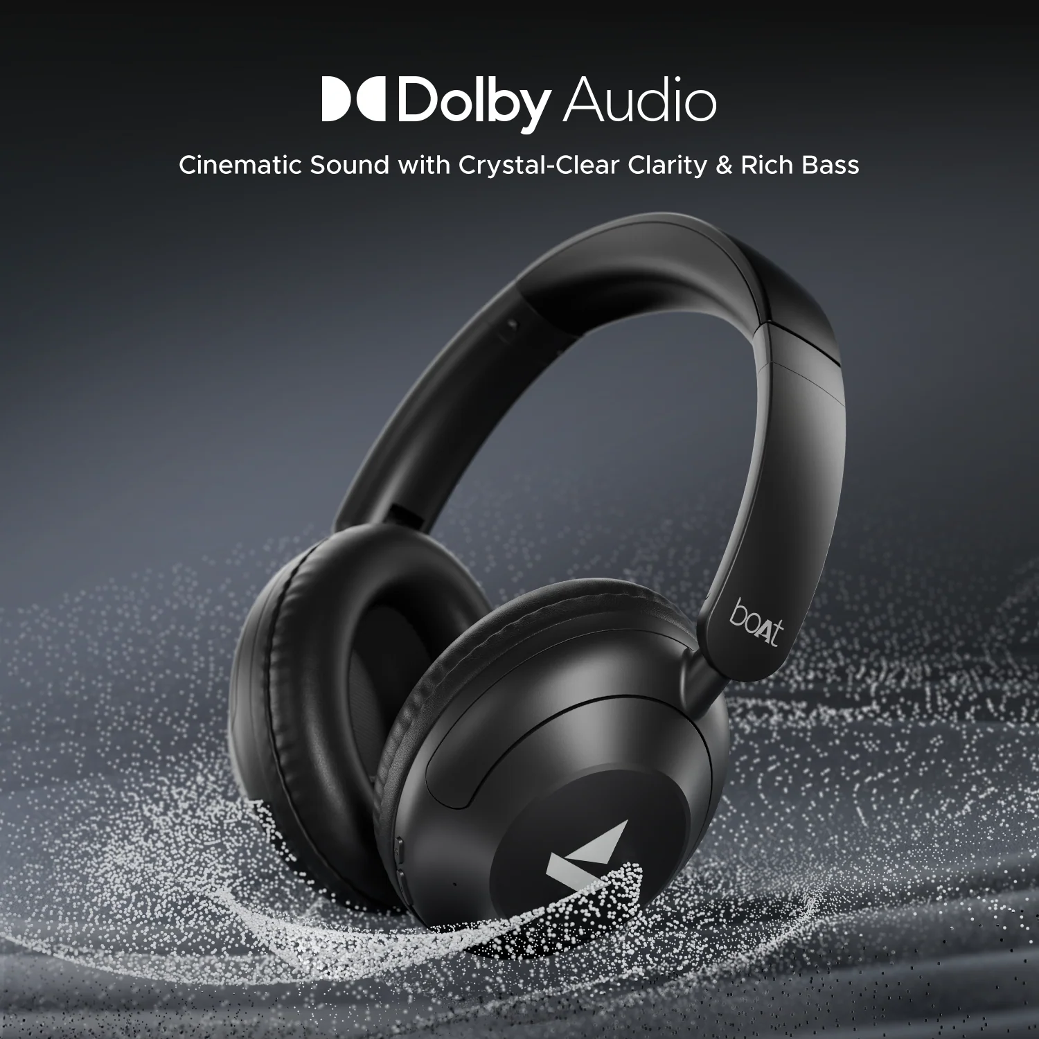 boAt Rockerz 650 Pro | Wireless Headphone with 80 Hours Playback, Dolby Audio, Touch & Swipe Controls - Image 10