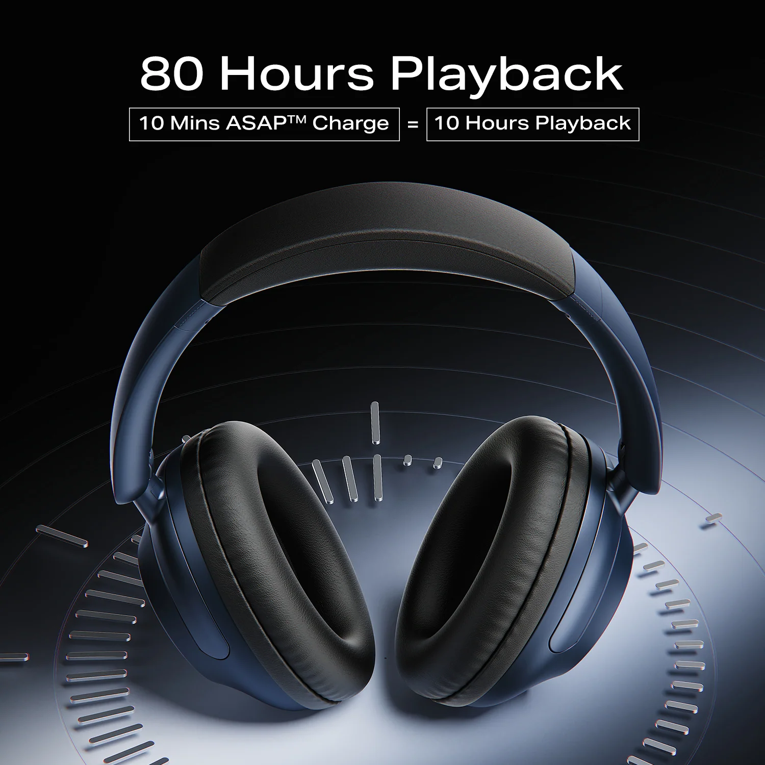 boAt Rockerz 650 Pro | Wireless Headphone with 80 Hours Playback, Dolby Audio, Touch & Swipe Controls - Image 17