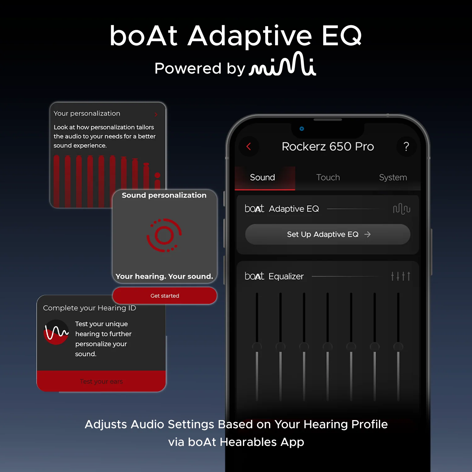 boAt Rockerz 650 Pro | Wireless Headphone with 80 Hours Playback, Dolby Audio, Touch & Swipe Controls - Image 19